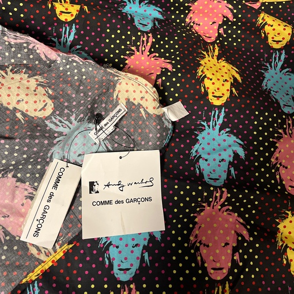 COMME des GARÇONS Collaboration With Andy Warhol Vintage Designer Fabric NWT - Picture 1 of 6